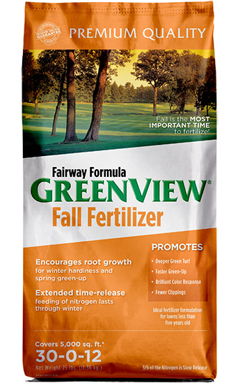 GreenView Fairway Formula Fall Fertilizer lawn fertilizer